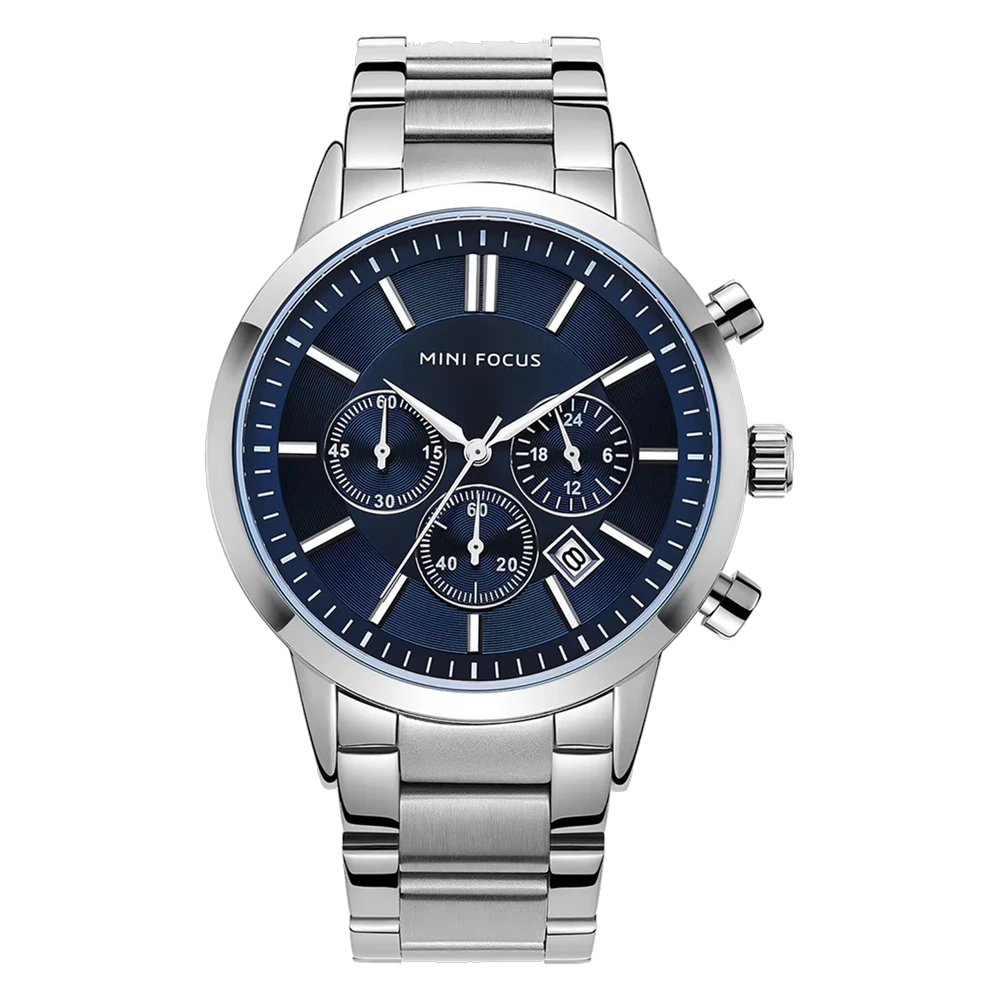 Sapphire Prestige MF0188G – Silver Blue Multifunction Watch
