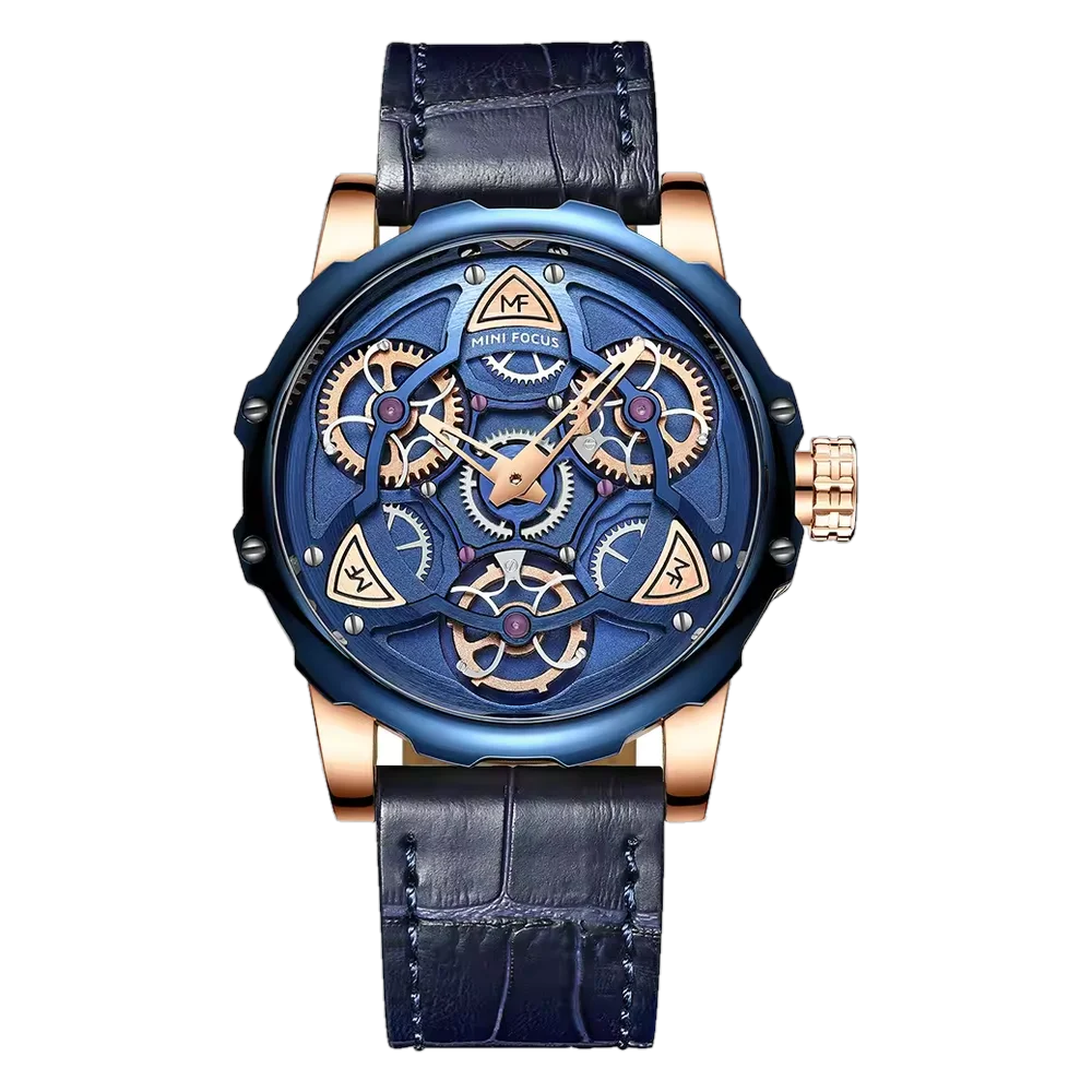 Royal Structure MF0249G – Gun Blue Chronograph
