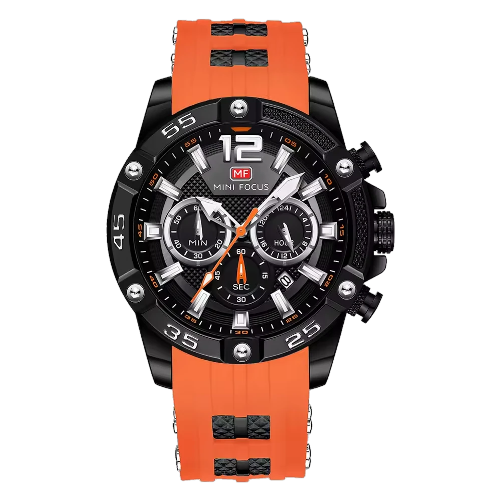 Mini Focus MF0349G – Black Orange Multi-Function