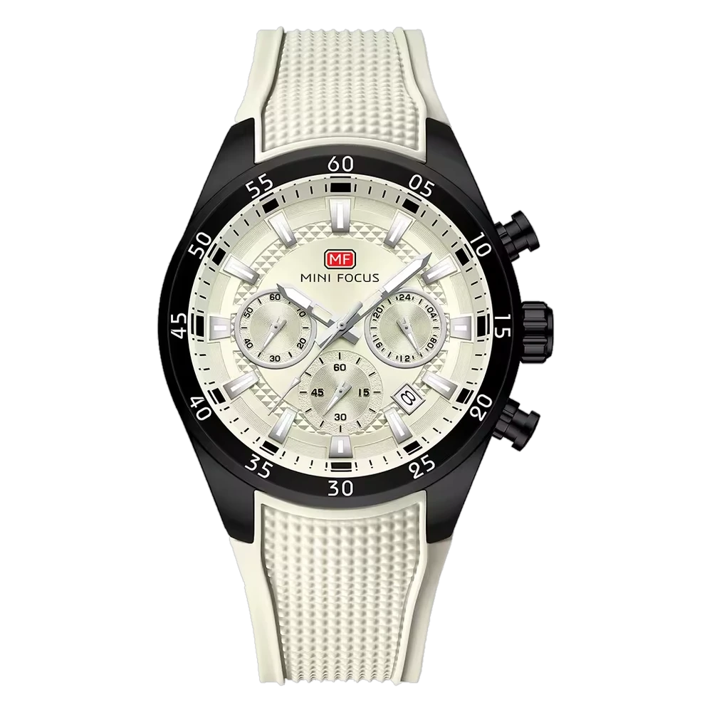 Mini Focus MF0627G – Black Yellow Chronograph